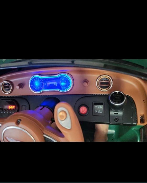 Bentley verde mașina de copii