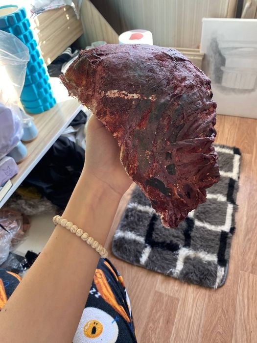 маска медсестра гипсовая