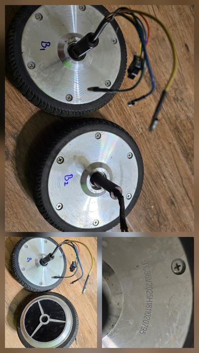 Vand roți(motoare) hoverboard, supercapacitoare 1200F, 3V