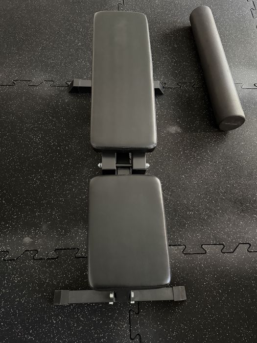 Banca fitness multifunctionala, reglabila, negru