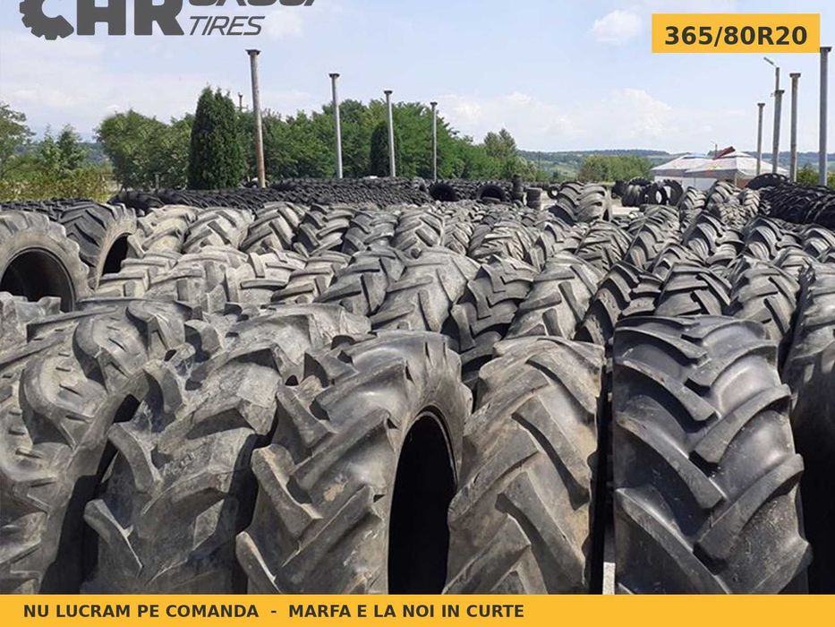 Anvelope Cauciucuri 365/80R20 365 80 R20 3658020 365 80R20 14.5R20 Continental Tractor Utilaje Agricole Radial SH Second Hand GARANTIE Garantie 1 An