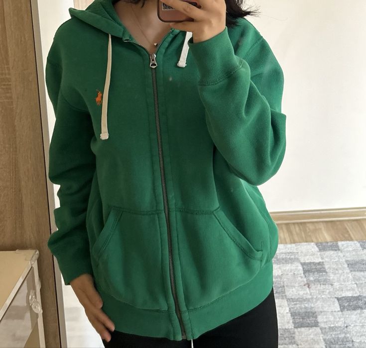 polo larph lauren  zipped hoodie