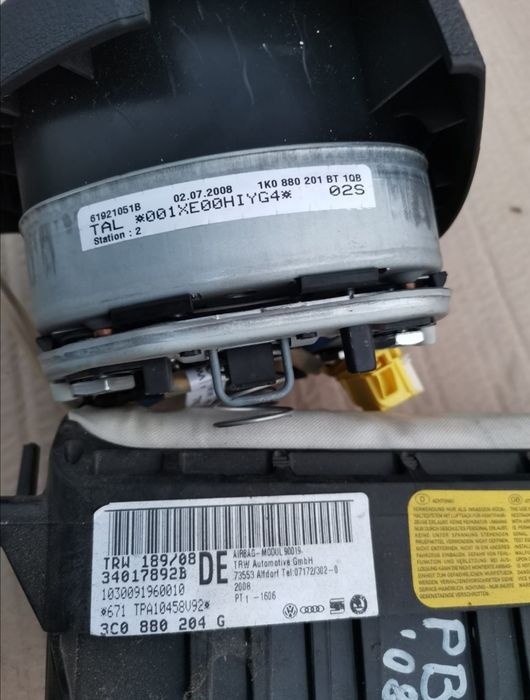 Airbag vw passat b6 1K0880201BT 3C0880204G 3CO880741D 3C0880742D