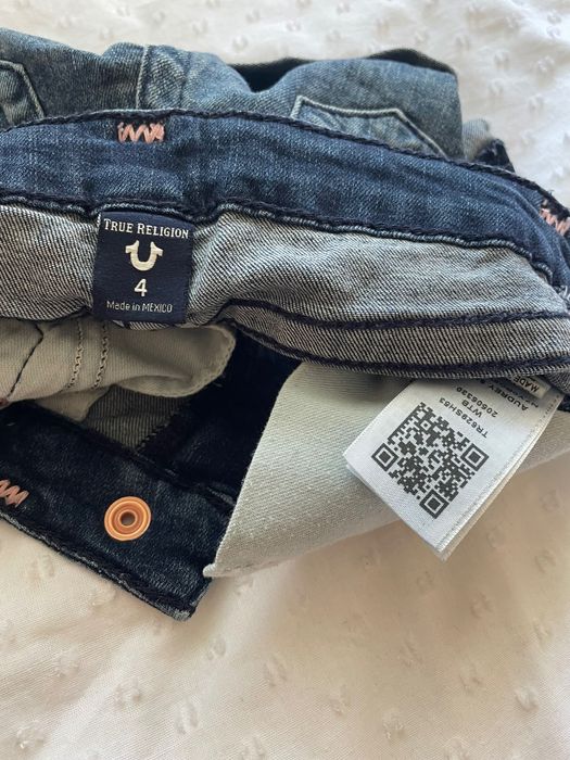 Детски къси дънкови панталони True Religion 3-4 години