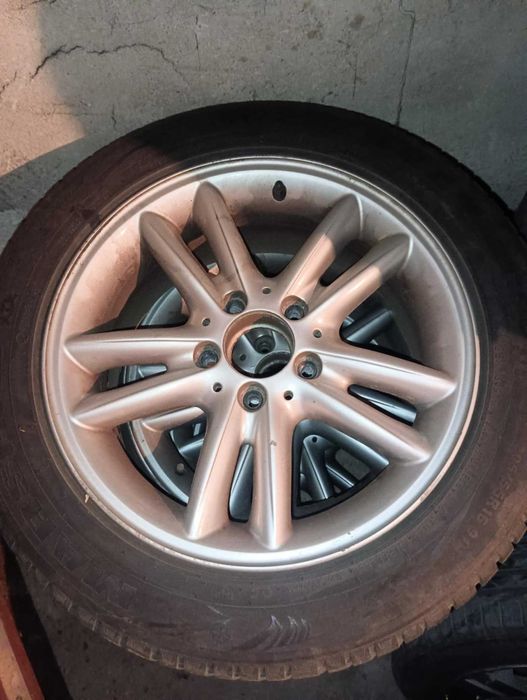 Оригинални лети джанти 16 за Мерцедес с зимни гуми