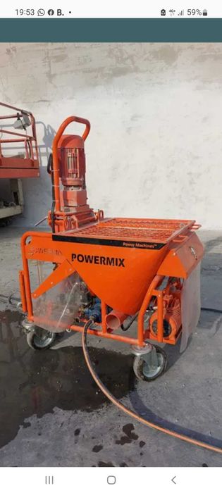 Tencuială mecanizată. Vand pompă de tencuit Inchiriez generatore