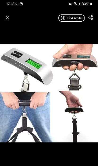 Ръчно кантарче електронно