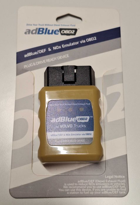 AdBlue Emulator OBD2 Volvo емулатор за изключване на Адблу Волво