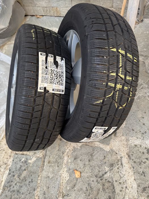 Зимни гуми и джанти 215 60 16 за шкода