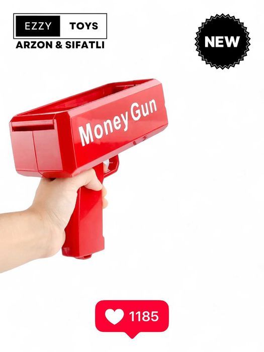 Supreme pul sochar pistolet/Пистолет-распылитель для денег Supreme