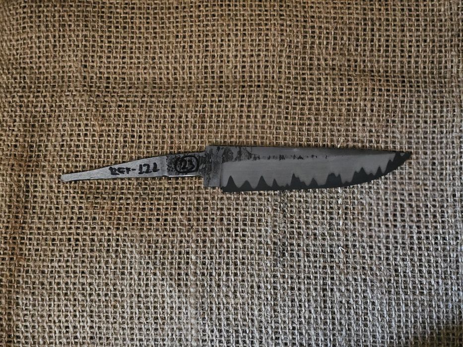 Ковани остриета за нож ръчна изработка