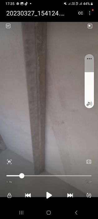 Штукатурка под маяк  стяжка пола