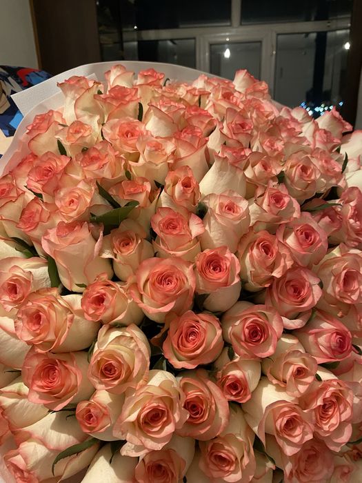 Букет из розы 101шт