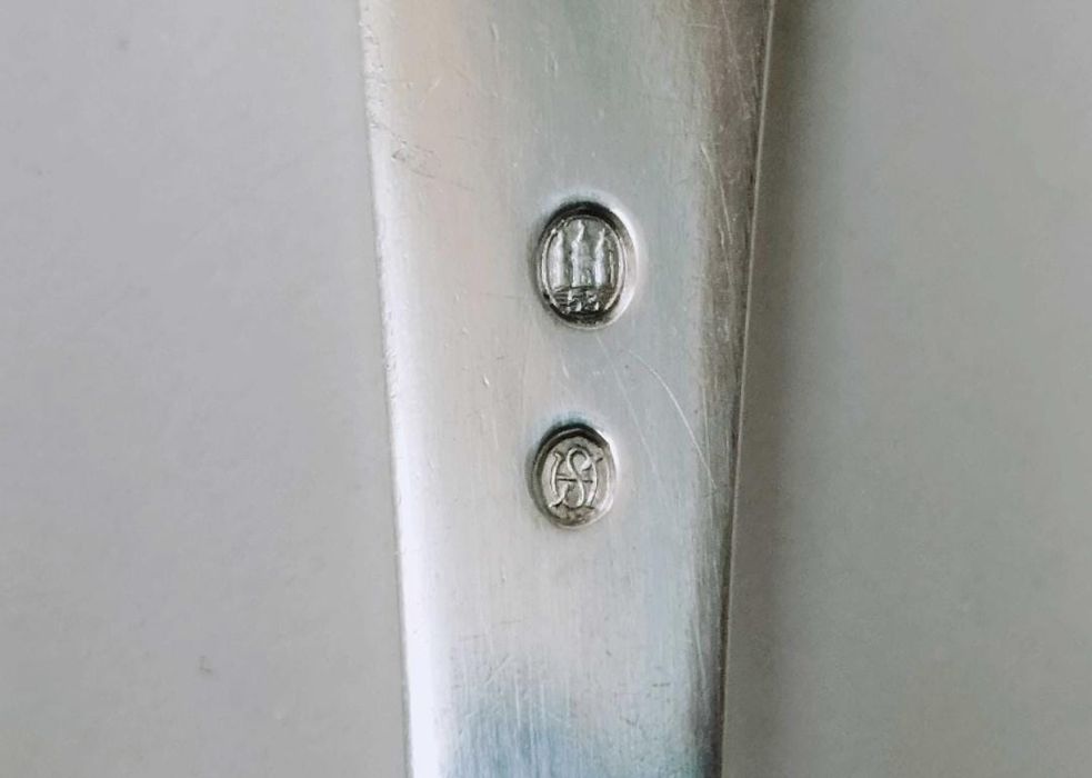 Lingurita copii  din argint 830 HC Andersen, Danemarca