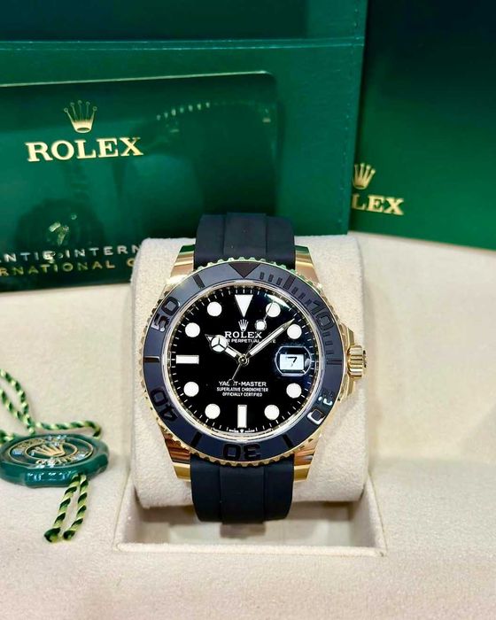 rolex yacht-master 42mm злато