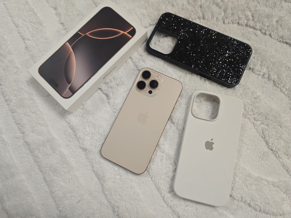 iPhone 16 Pro Max, Desert Titanium, 1TB