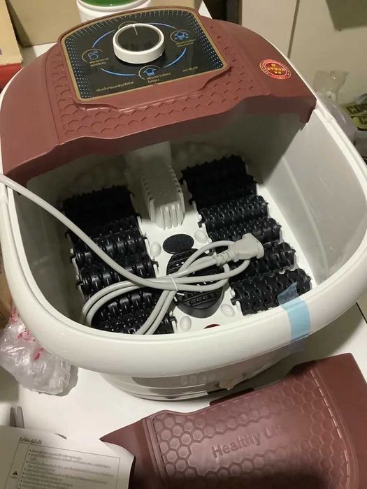 Воден нагряващ масажор за крака плюс педикюр TV125