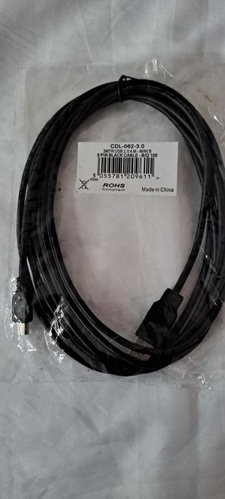 Cablu USB - mini B  3metri