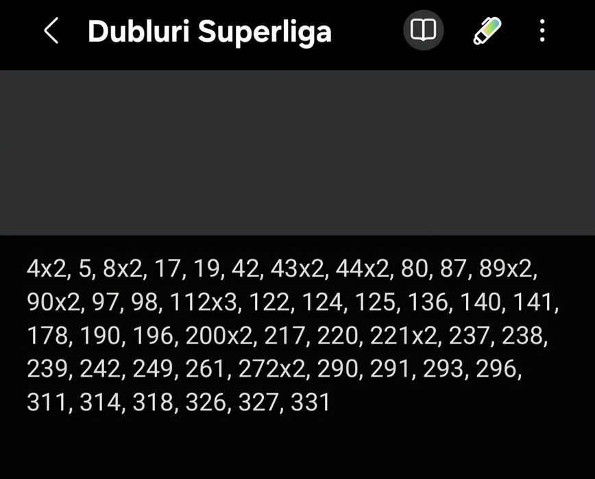 Vând/Schimb stickere Panini Superliga 25-26