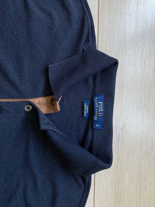 Polo By Ralph Lauren Slim Fit Stretch Mesh polo shirt  блуза фланела L