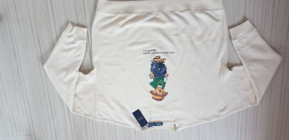 POLO Ralph Lauren Bear Womens Size XL НОВО! ОРИГИНАЛ! Дамски Суичър!