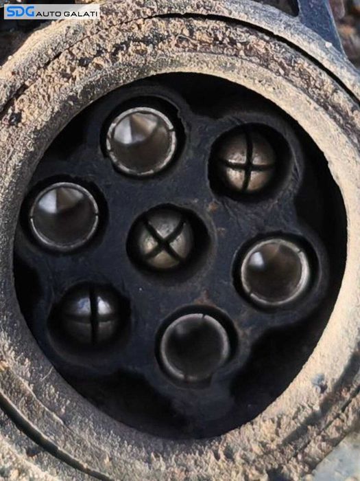 Cui Carlig Remorcare Tractare cu Instalatie Electrica Seat Alhambra 2001 - 2010 Cod E400-1668 [LC2423]