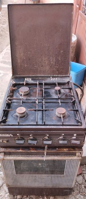 Газов вентил Бг с маркуч дължина 4.90м+мет.скоба