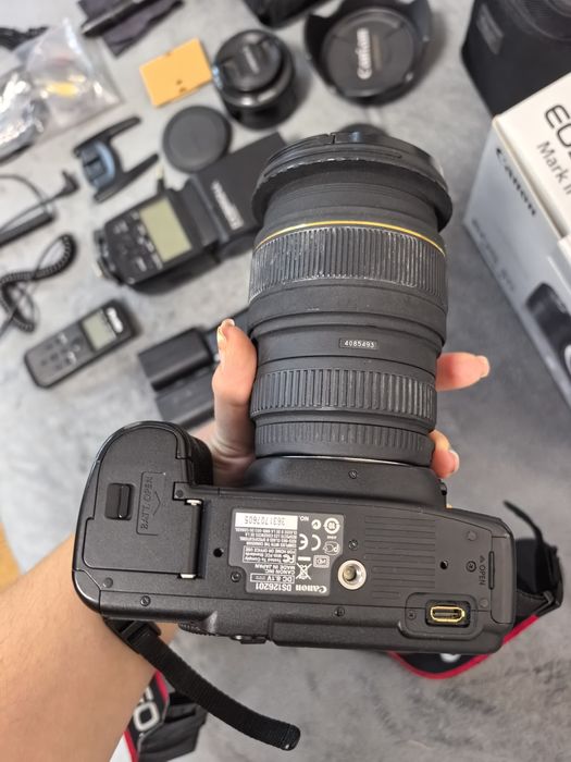 Canon 5d mark II + обективи + аксесоари