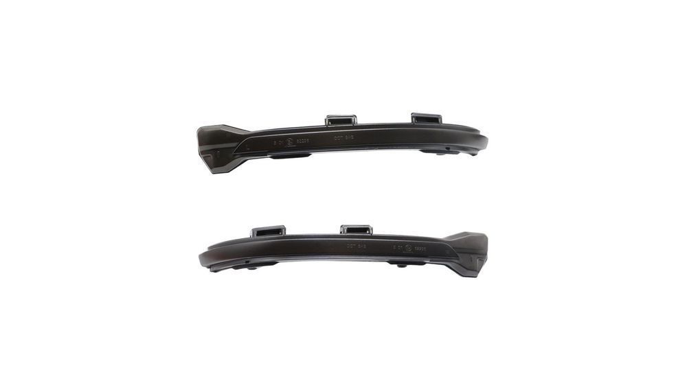 Set lampi semnalizare oglinda VW Golf Vii (5k) 10.2012-, Touran (5t) 05.2015-, fata, stanga+dreapta, dynamic/static flasher; LED; fumuriu; Tuning