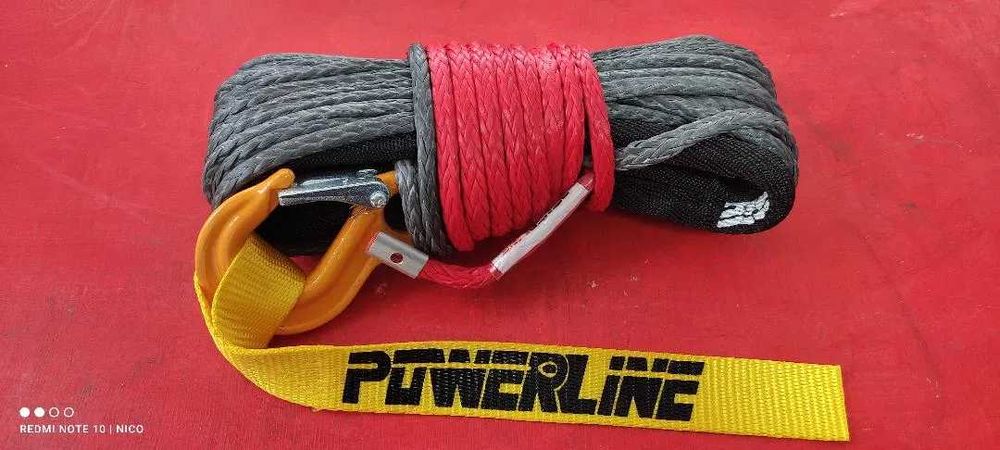 Cablu troliu atv ,plasma, sufa sintetica 6mm /15M