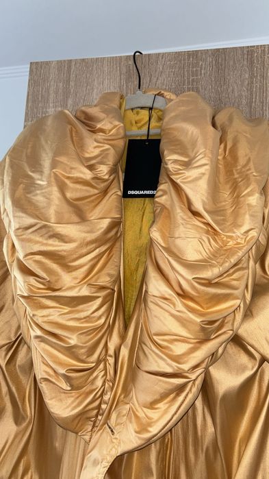 Jacheta DSQUARED2 galben auriu