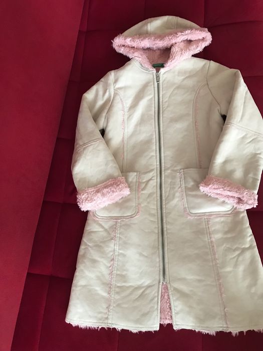 Палто  с пух”BENETTON”
