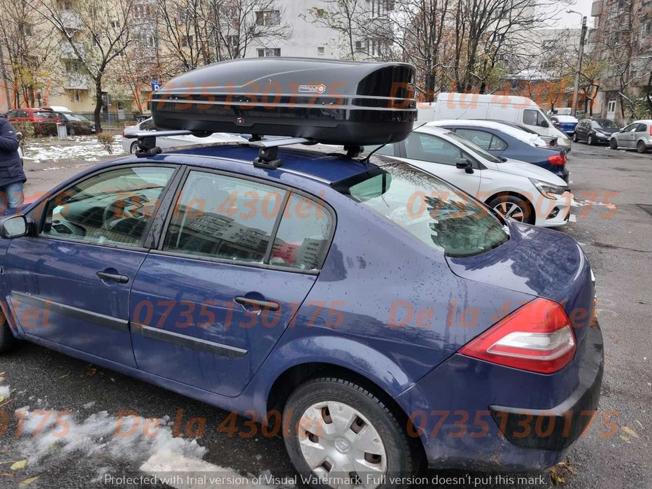 Bare transversale portbagaj ALUMINIU RENAULT Megane 2 Scenic 2 Kangoo