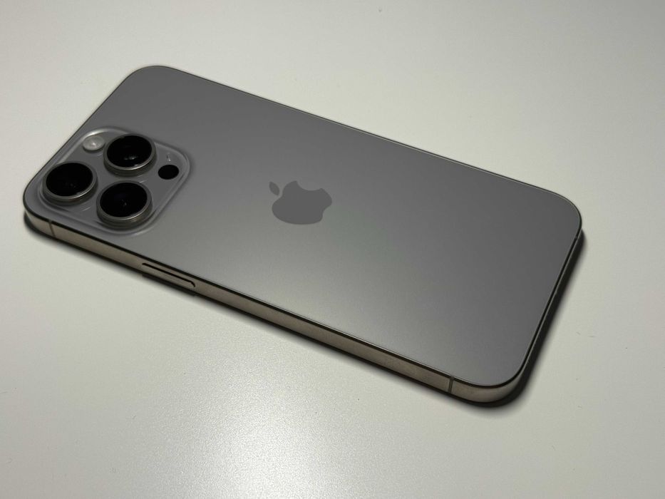 iPhone 15 Pro Max, Natural Titanium, 256Gb, Liber de retea | Cod - G754
