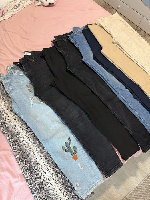 Дънки и панталони Bershka,Zara,Calvin Klein и др