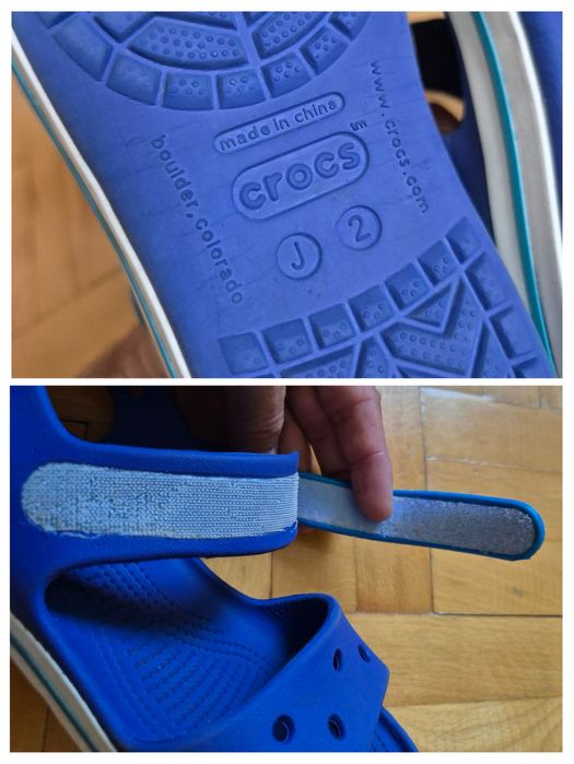 Sandale Crocs Kids Bayaband, Croslite, Mărimea J2 (33-34 EUR)