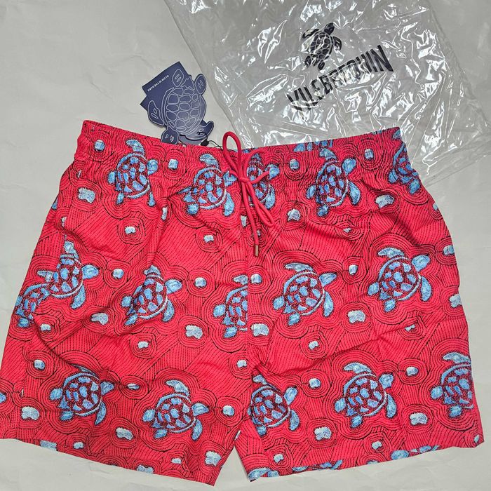 Sort baie Vilebrequin 2XL, rosu