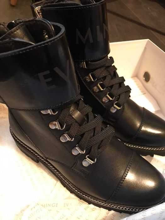 Боти Eva Minge, естествена кожа