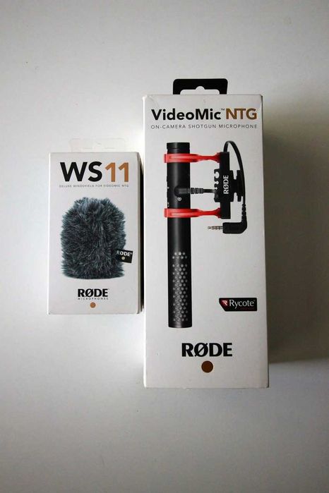 Rode VideoMic NTG + ветробран WS11 – НОВИ