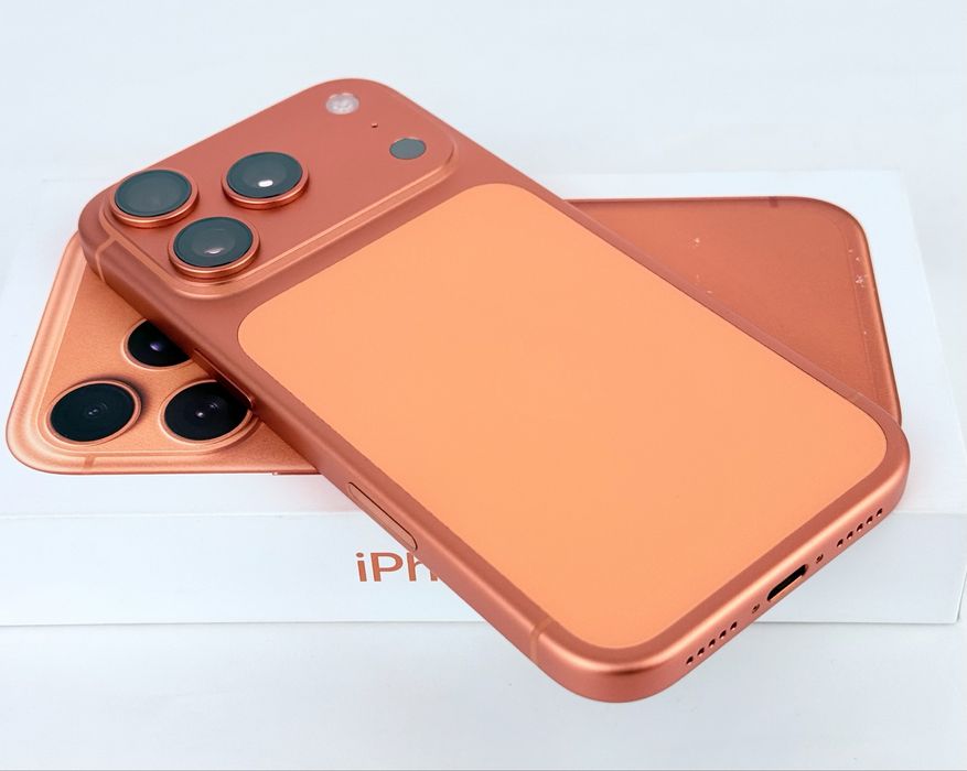 Apple iPhone 17 Pro Max 256GB Cosmic Orange 99% Батерия!  Гаранция!