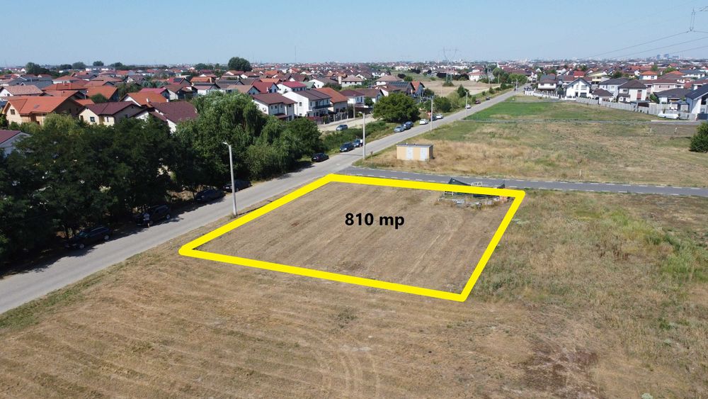 Parcela pentru 5 Apartamente + SAD la parter, langa Profi Serena 2, 0% Comision prin Poremo Imobiliare