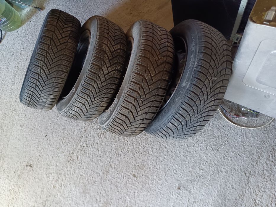 Roti iarna Michelin alpin 6 R15 4x100 et40 Logan 3,2 clio 4