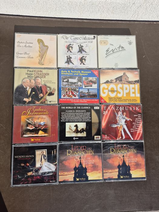 Vând 18CD originale colectie muzica clasica mixta