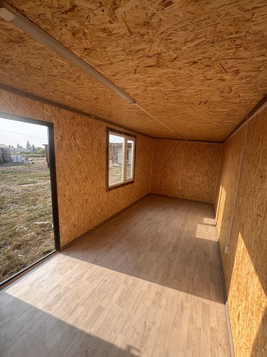 Бытовка 6×2,5 м на усиленном каркасе