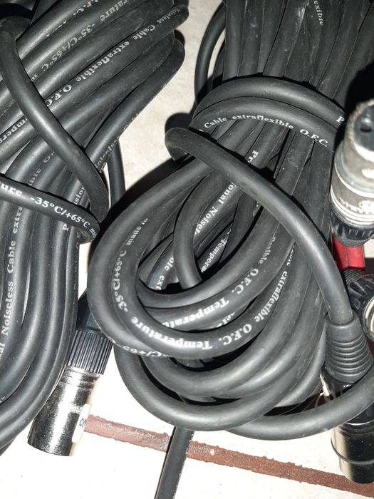Cablu audio XLR  PROFESIONAL cu mufe Neutrik