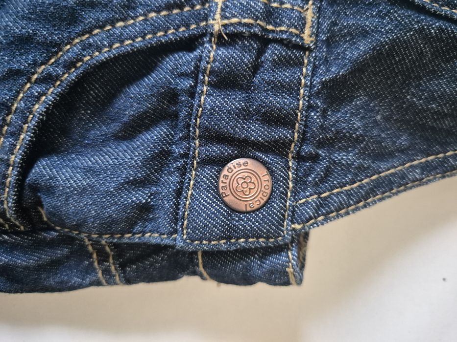 Salopetă Fustă Denim Fetițe – Lupilu | Mărime 74 (6-9 luni)