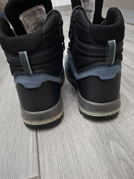 Bocanci de drumetie damă, impermeabili, din piele