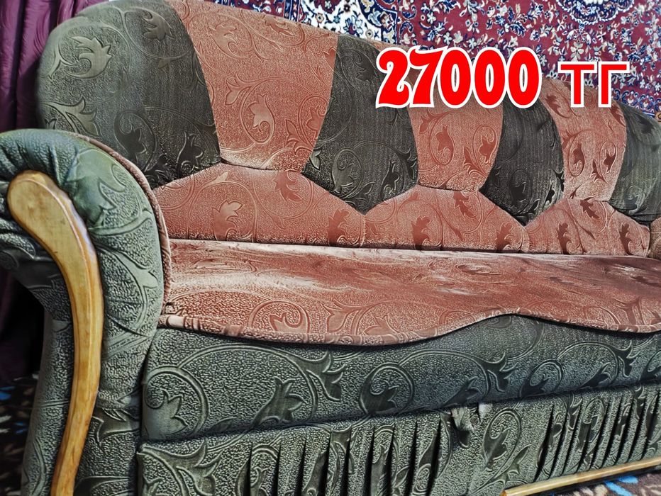 Диван, Стулья после реставрации, Кресло