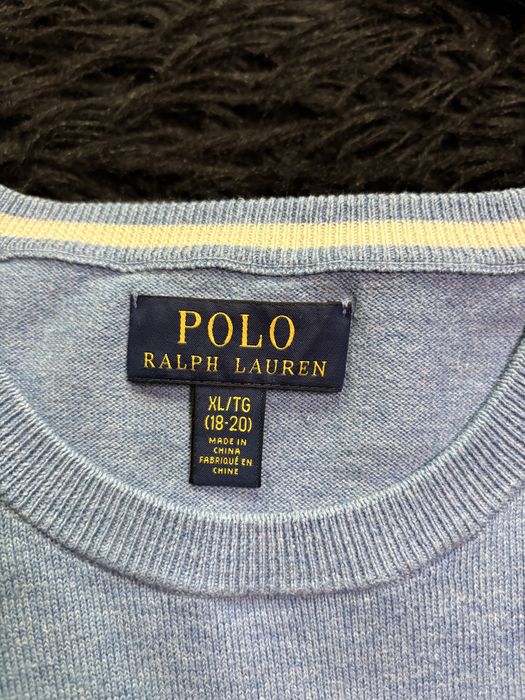Ralph Lauren Women’s Cotton Sweater Blue – Size L