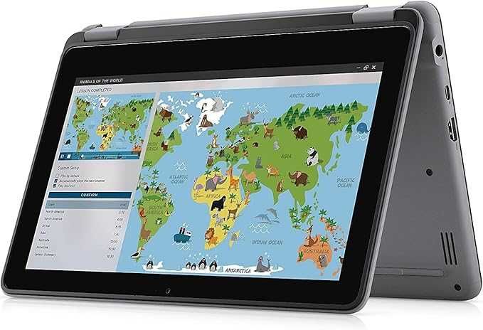 Dell Latitude 11.6" HD IPS Intel Celeron N5100 DDR4 4GB SSD 128GB 2-1